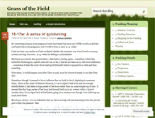 Tablet Screenshot of grassofthefield.wordpress.com