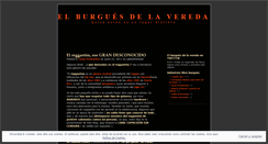 Desktop Screenshot of elburguesdelavereda.wordpress.com