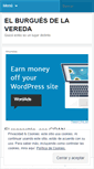 Mobile Screenshot of elburguesdelavereda.wordpress.com