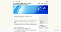 Desktop Screenshot of ellisonnorthwest.wordpress.com