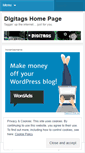 Mobile Screenshot of digitags.wordpress.com