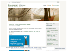Tablet Screenshot of excalibor.wordpress.com
