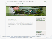 Tablet Screenshot of cgbiblioteca.wordpress.com