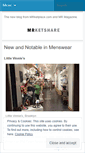 Mobile Screenshot of mrketshare.wordpress.com