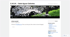 Desktop Screenshot of casaaguascalientes.wordpress.com
