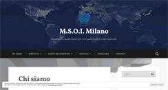 Desktop Screenshot of msoimilano.wordpress.com