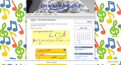 Desktop Screenshot of losmusicosdelcole.wordpress.com