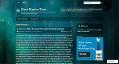 Desktop Screenshot of blackmambatires.wordpress.com