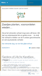 Mobile Screenshot of gardensoflife.wordpress.com