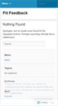 Mobile Screenshot of fitfeedback.wordpress.com