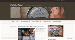 Desktop Screenshot of fightthefees.wordpress.com
