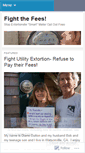 Mobile Screenshot of fightthefees.wordpress.com