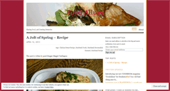 Desktop Screenshot of foodallure.wordpress.com