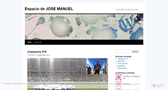 Desktop Screenshot of josebabaro.wordpress.com