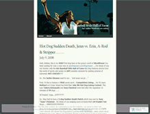 Tablet Screenshot of hotbaseballwifehalloffame.wordpress.com