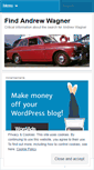 Mobile Screenshot of findandrewwagner.wordpress.com