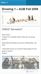 Mobile Screenshot of drawing1.wordpress.com