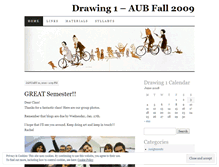 Tablet Screenshot of drawing1.wordpress.com