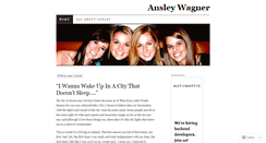 Desktop Screenshot of ansleywagner.wordpress.com