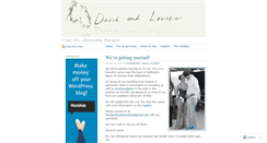 Desktop Screenshot of davidandlouise.wordpress.com