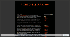 Desktop Screenshot of hungzai.wordpress.com