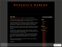 Tablet Screenshot of hungzai.wordpress.com