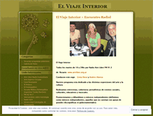 Tablet Screenshot of elviajeinterior.wordpress.com