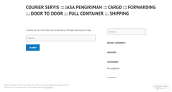 Desktop Screenshot of internationalcourier.wordpress.com
