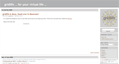 Desktop Screenshot of gridlife.wordpress.com