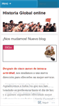 Mobile Screenshot of historiaglobalonline.wordpress.com