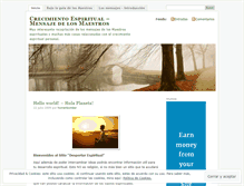 Tablet Screenshot of maestrosdeluniverso.wordpress.com