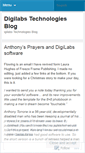 Mobile Screenshot of digilabsblog.wordpress.com