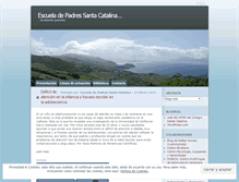Tablet Screenshot of escueladepadressantacatalina.wordpress.com