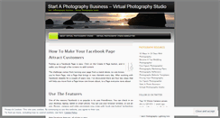 Desktop Screenshot of photographybusiness.wordpress.com