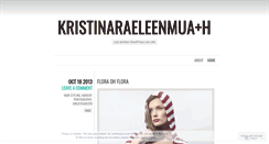 Desktop Screenshot of kristinaraeleenhair.wordpress.com