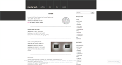 Desktop Screenshot of martalech.wordpress.com