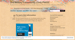 Desktop Screenshot of ordpwoc.wordpress.com