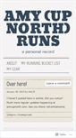 Mobile Screenshot of amyupnorth.wordpress.com