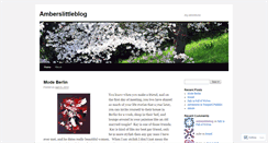 Desktop Screenshot of amberslittleblog.wordpress.com