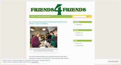 Desktop Screenshot of friends4friends.wordpress.com