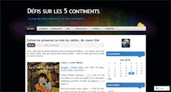 Desktop Screenshot of defis5continents.wordpress.com