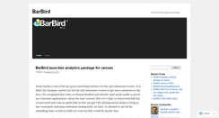 Desktop Screenshot of barbirdinc.wordpress.com