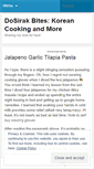 Mobile Screenshot of dosirakbites.wordpress.com