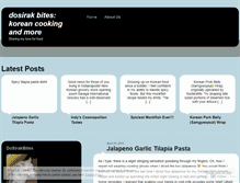 Tablet Screenshot of dosirakbites.wordpress.com