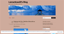 Desktop Screenshot of lizmartinez20.wordpress.com