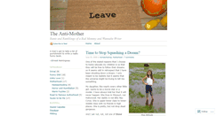 Desktop Screenshot of antimother.wordpress.com