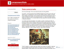 Tablet Screenshot of corazonsevillista.wordpress.com