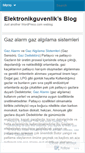 Mobile Screenshot of elektronikguvenlik.wordpress.com