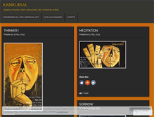Tablet Screenshot of kankurua.wordpress.com