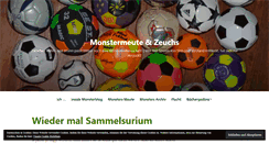 Desktop Screenshot of monstermeute.wordpress.com